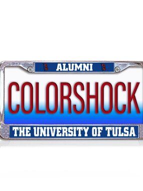 The University of Tulsa Alumni Metal License Plate Frame (Officially Licensed)